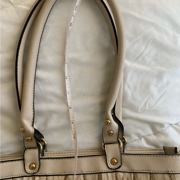 SUMMER Tassled Cream Bag NWOT - Picture 14 of 14